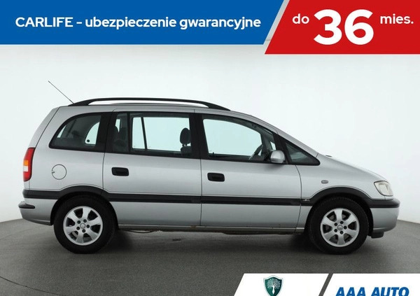 Opel Zafira cena 9000 przebieg: 257389, rok produkcji 2003 z Jasło małe 137